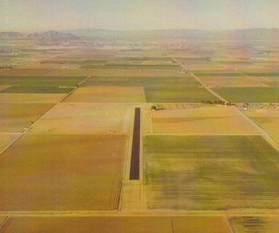 1967 - Runway, looking north toward Tempe